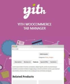 Yith woocommerce tab manager premium - World Plugins GPL - Gpl plugins cheap