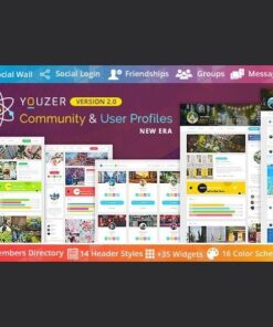 Youzer community and user profiles management - World Plugins GPL - Gpl plugins cheap