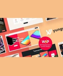 Yungen modern digital agency business wordpress theme - World Plugins GPL - Gpl plugins cheap