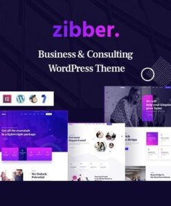 Zibber consulting business wordpress theme and rtl - World Plugins GPL - Gpl plugins cheap